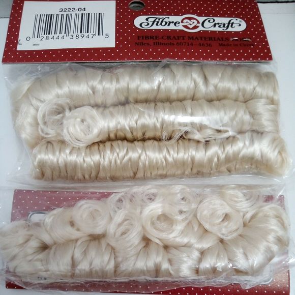 Lot of 7-4 Fibre-Craft Quick Curls 3222-04, 3222-53, 3 All Cooped Up Doll Wigs - Picture 9 of 12